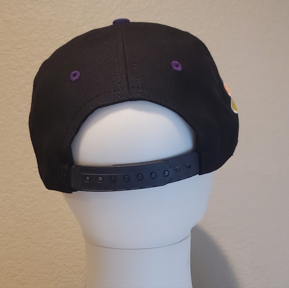 New Vintage NBC Sports Snapback Hat Cap Sports Specialties The Twill Black OS - Picture 3 of 6